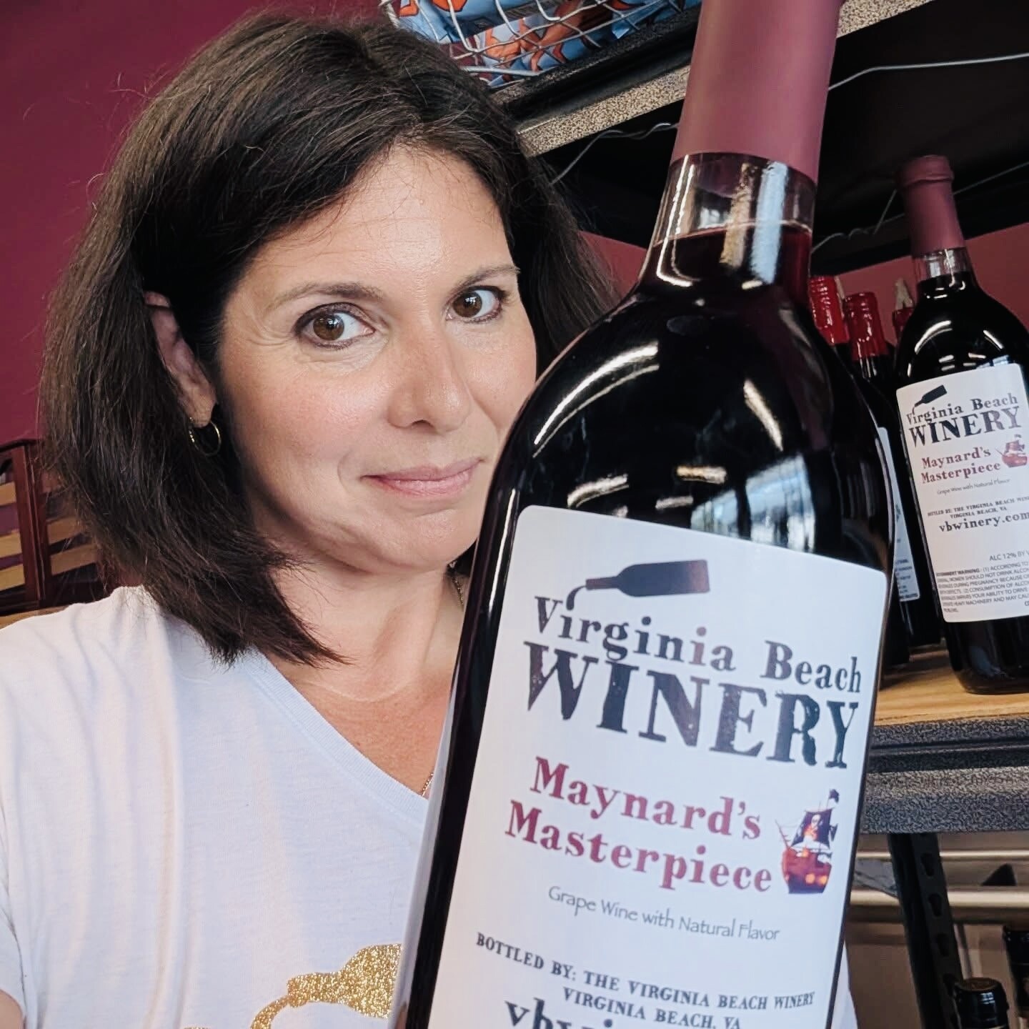 Maynard's Masterpiece is back in stock at Virginia Beach Winery